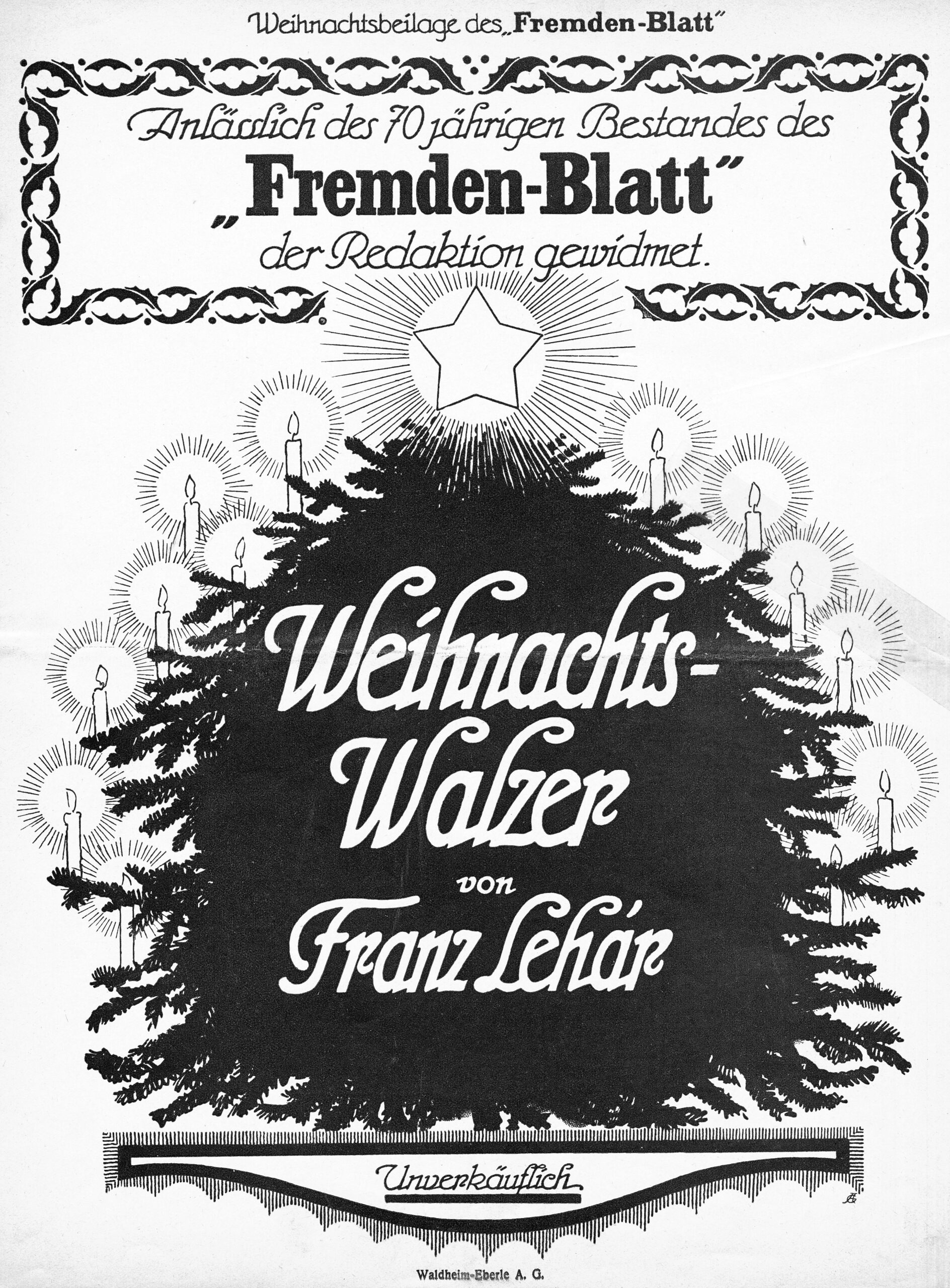 Fremdenblatt, 17. Dezember 1917